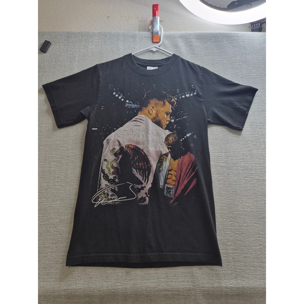 Shaka Wear Canelo Alvarez Viva Mexico Cabrones T Shirt Mens Small Black Graphic